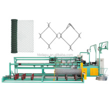 PLC control galvanized wire chain link fence weaving machine fence mesh making machine